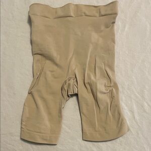 Skims Beige Shapewear Shorts